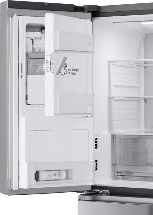 Clearance Missing Shelves LG 28.6 Cu. Ft. 4-Door French Door Smart Refrigerator with Full-Convert Drawer