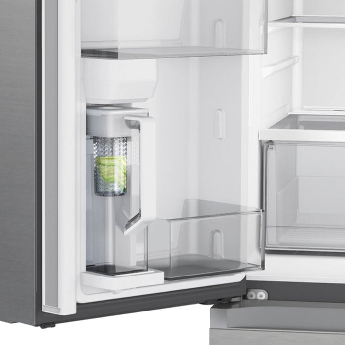 Samsung 4-Door Counter Depth Flex French Door Smart Refrigerator with Auto-refilled Pitcher in Fingerprint Resistant Stainless Steel