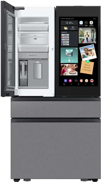 Samsung Bespoke 29 Cu. Ft 4-Door French-Door Refrigerator – AI Family Hub™+, AI Vision Inside™