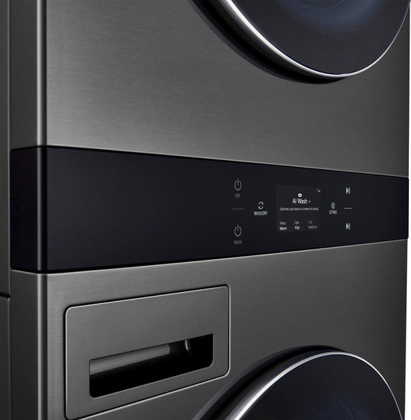 $1449 PICKUP! LG WashTower Stacked SMART 5.0 Cu.Ft. Front Load Washer & 7.4 Cu.Ft. Dryer w/ Steam