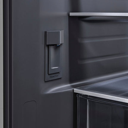 LG STUDIO 26.5 cu. ft. Counter Depth 3-Door French Door Refrigerator with Water and Ice in PrintProof Stainless Steel