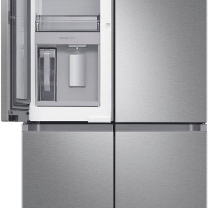 Samsung 23 cu. ft. Counter Depth 4-Door French Door Refrigerator with Beverage Center in Stainless Steel