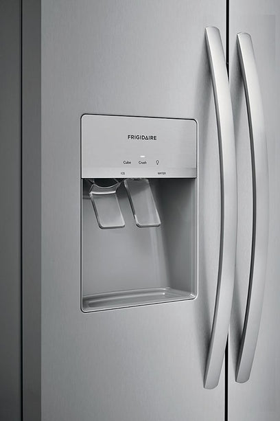 $649 PICKUP! Frigidaire 36 in. 25.6 cu. ft. Side by Side Refrigerator