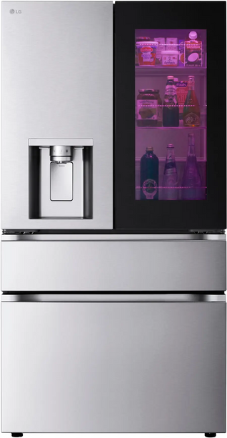 LG 29 Cu. Ft. French Door Refrigerator – InstaView®, Convertible Drawer & Smart WiFi