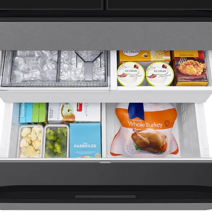 Samsung Bespoke 29 Cu. Ft 4-Door French-Door Refrigerator – AI Family Hub™+, AI Vision Inside™