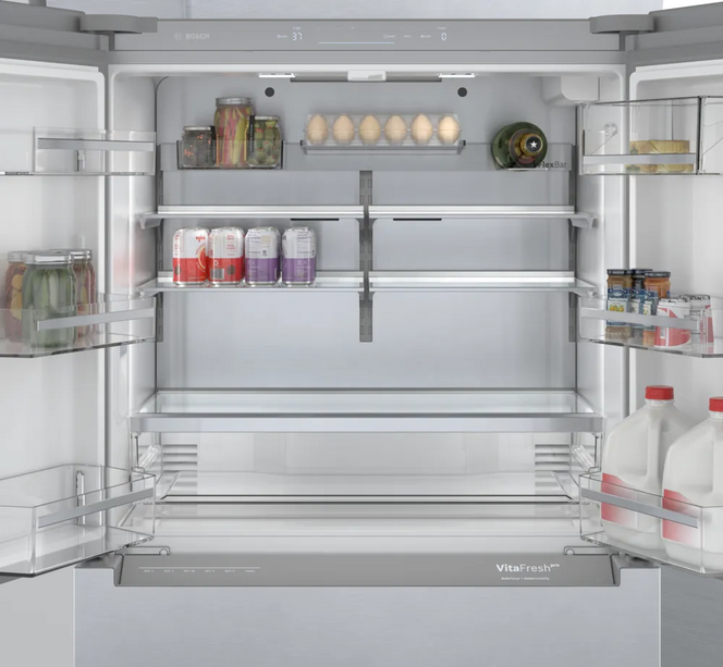 Bosch 800 Series 36" Counter-Depth French Door Refrigerator with FlexBar and NoFrost