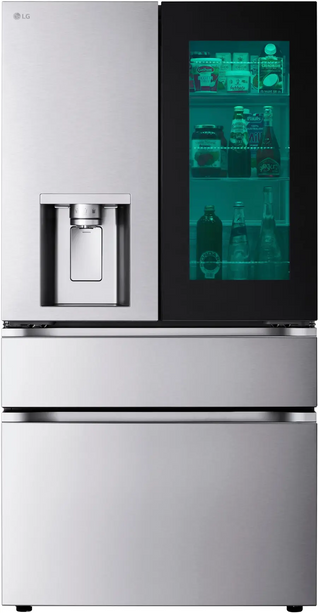 LG 29 Cu. Ft. French Door Refrigerator – InstaView®, Convertible Drawer & Smart WiFi