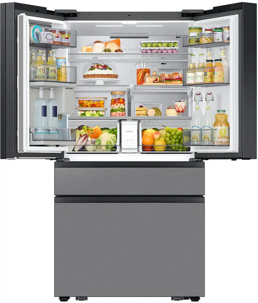 Samsung Bespoke 29 Cu. Ft 4-Door French-Door Refrigerator – AI Family Hub™+, AI Vision Inside™