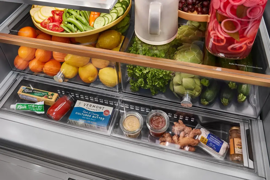 KitchenAid 25.8 Cu. Ft. 5-Door French Door Refrigerator with Exterior Ice & Water Dispenser