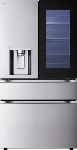 LG 29 Cu. Ft. French Door Refrigerator – InstaView®, Convertible Drawer & Smart WiFi