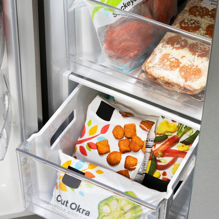 LG 28 cu. ft. Side by Side Refrigerator with External Water in Stainless Standard Depth