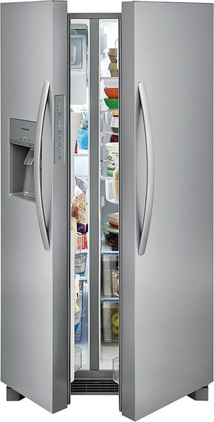 $649 PICKUP! Frigidaire 36 in. 25.6 cu. ft. Side by Side Refrigerator