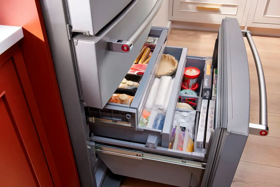 KitchenAid 25.8 Cu. Ft. 5-Door French Door Refrigerator with Exterior Ice & Water Dispenser
