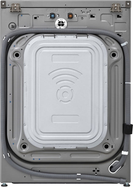 LG 4.5 cu. ft. Stackable SMART Front Load Washer in Graphite Steel with TurboWash 360 and Allergiene Steam Cleaning