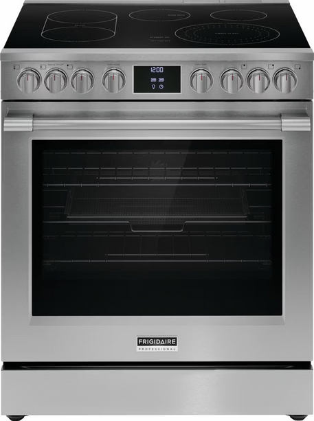 Frigidaire Professional 30" Slide-In Electric Range with Air Fry & Total Convection