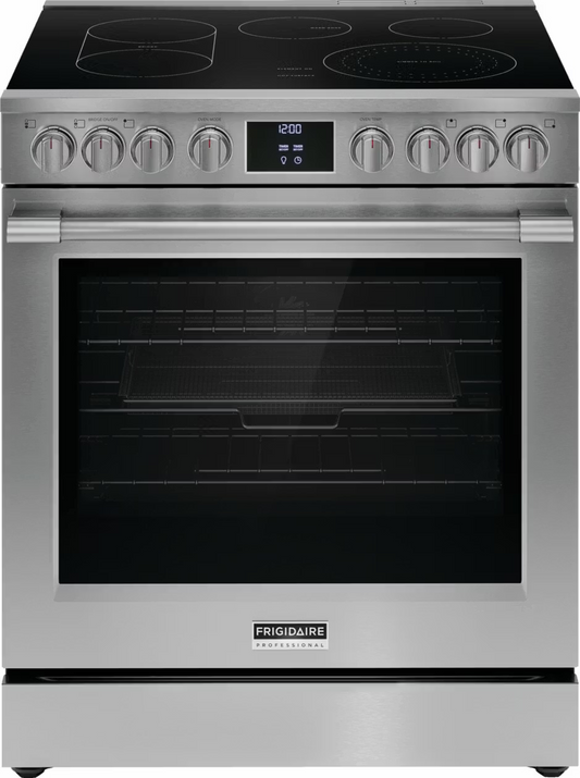 Frigidaire Professional 30" Slide-In Electric Range with Air Fry & Total Convection