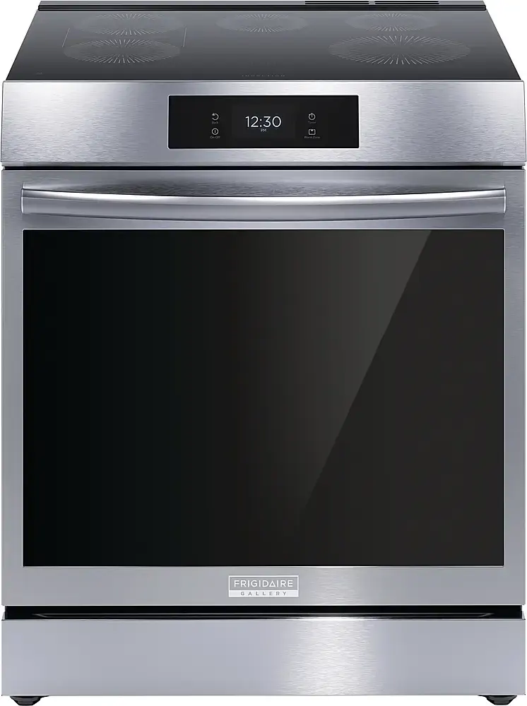 Frigidaire Gallery 30" 6.2 cu.ft. 5-Burner Slide-In Induction Range with Air Fry & Total Convection