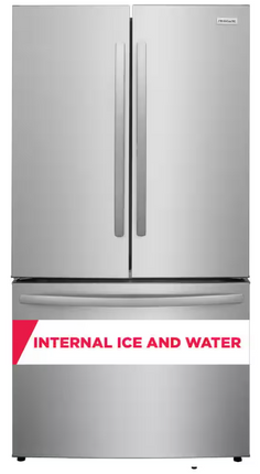 $949 Pickup! Frigidaire 36" 28.8 Cu. Ft. French Door Refrigerator with Internal Water Dispenser – Smudge-Proof Stainless Steel
