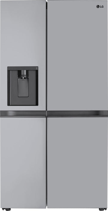 LG 28 cu. ft. Side by Side Refrigerator with External Water in Stainless Standard Depth