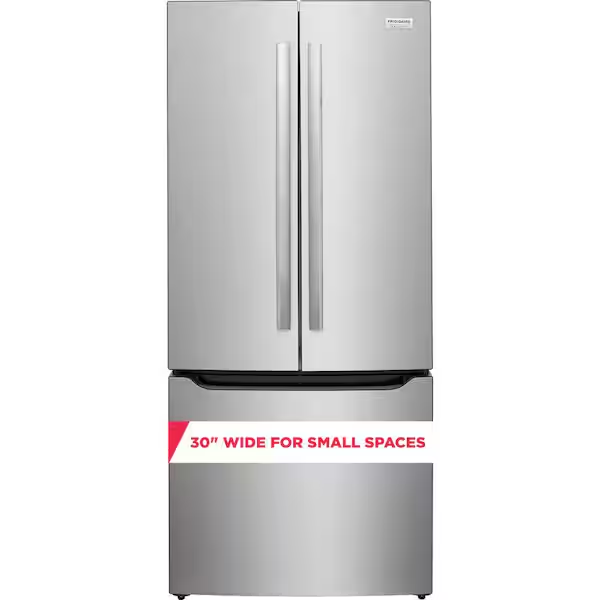 Frigidaire Gallery 30" 20 Cu. Ft. French Door Refrigerator – GRFN2023AF