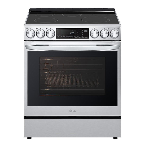 LG 6.3 cu.ft. Smart Induction Slide-in Range with ProBake Convection, Air Fry & Air Sous Vide in PrintProof Stainless Steel