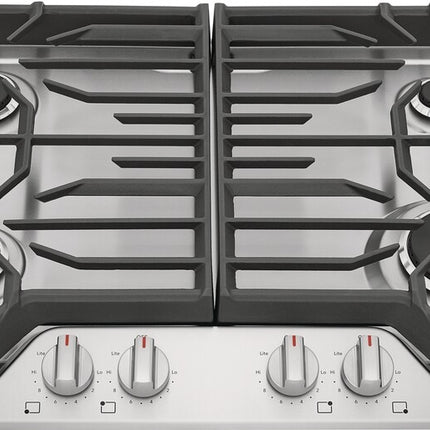 Frigidaire 30" Gas Cooktop – 4-Burner Sealed with SpillSafe & Continuous Grates