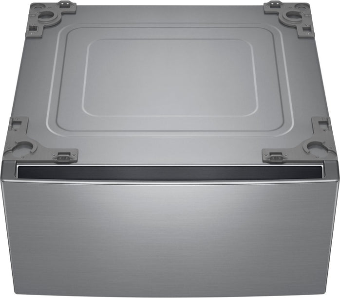 LG 27 in. Laundry Pedestal in Gray Graphite Steel with Drawer