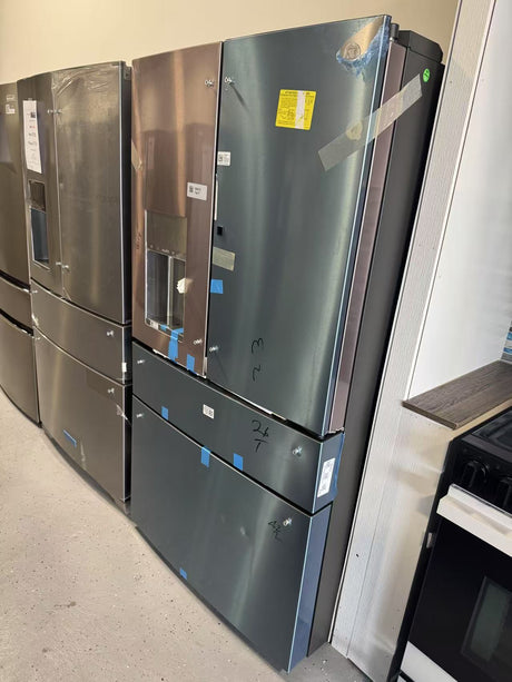 GE Profile - 27.9 Cu. Ft. 4-Door French Door Smart Refrigerator with Door-In-Door - Stainless steel