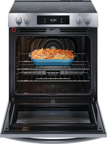 $799 PICKUP!! Frigidaire Gallery 30" 6.2 Cu. Ft. Slide-In Electric Range w/ Total Convection and Air Fry