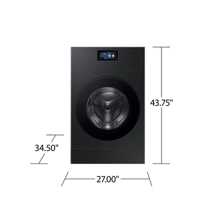 Samsung WD90F53AVB 5.3 Cu. Ft. Vented All-In-One Washer Dryer Combo – 240V Electric