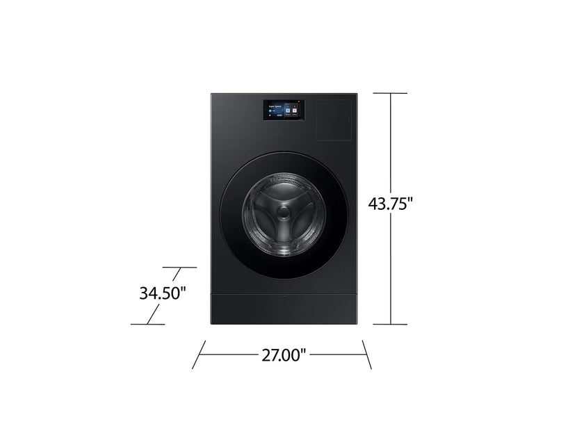 Samsung WD90F53AVB 5.3 Cu. Ft. Vented All-In-One Washer Dryer Combo – 240V Electric