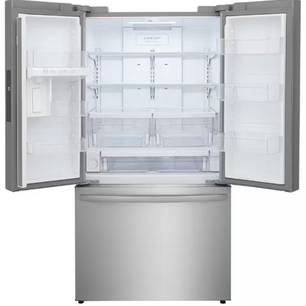 $949 Pickup! Frigidaire 36" 28.8 Cu. Ft. French Door Refrigerator with Internal Water Dispenser – Smudge-Proof Stainless Steel