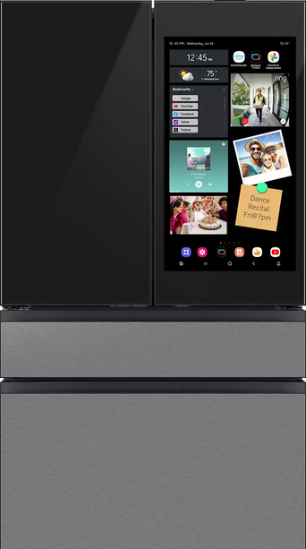 Samsung Bespoke 29 Cu. Ft 4-Door French-Door Refrigerator – AI Family Hub™+, AI Vision Inside™