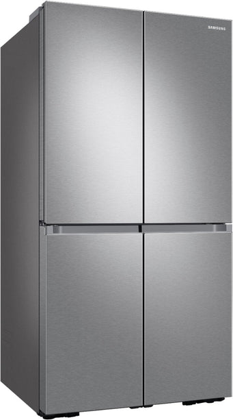Samsung 23 cu. ft. Counter Depth 4-Door French Door Refrigerator with Beverage Center in Stainless Steel