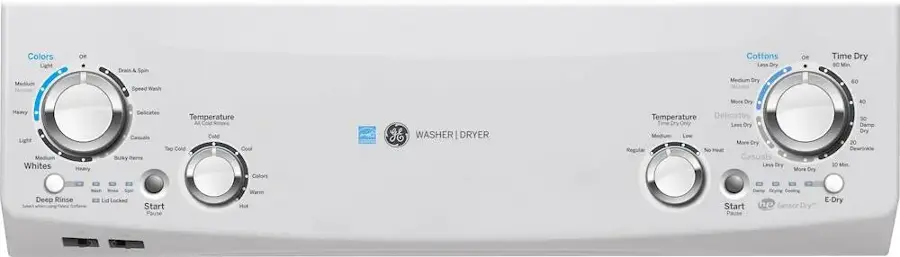 $849 PICKUP! GE – 27" Unitized Spacemaker® Laundry Center | 3.9 cu. ft. Washer & 5.9 cu. ft. Dryer