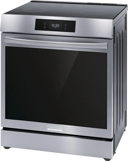 Frigidaire Gallery 30" 6.2 cu.ft. 5-Burner Slide-In Induction Range with Air Fry & Total Convection