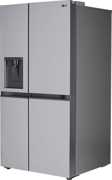 LG 28 cu. ft. Side by Side Refrigerator with External Water in Stainless Standard Depth