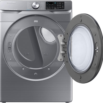Samsung 7.5 cu. ft. Smart Stackable Vented Electric Dryer with Steam Sanitize+