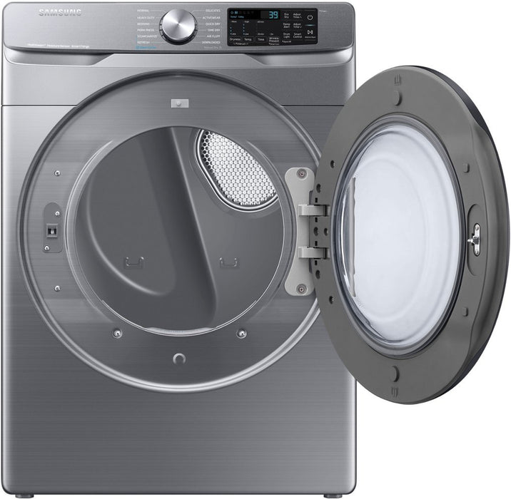 Samsung 7.5 cu. ft. Smart Stackable Vented Electric Dryer with Steam Sanitize+