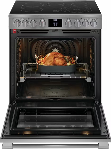 Frigidaire Professional 30" Slide-In Electric Range with Air Fry & Total Convection