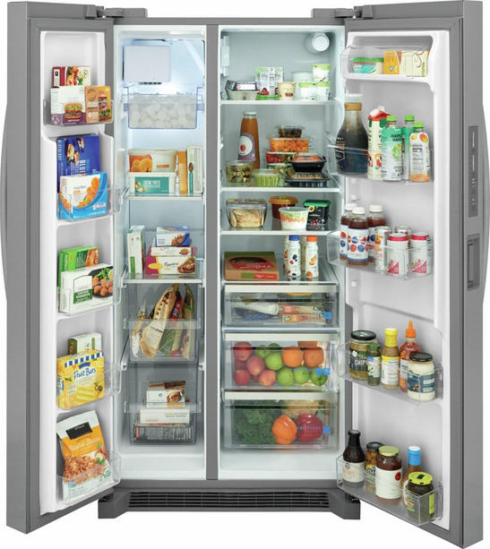 Frigidaire Gallery GRSN2620AF – 26 Cu. Ft. Side-by-Side Refrigerator with Internal Water Dispenser