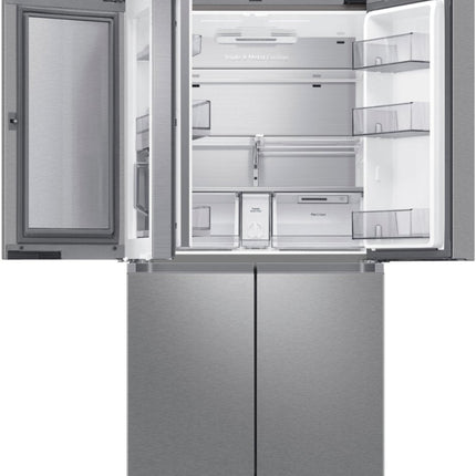 Samsung 23 cu. ft. Counter Depth 4-Door French Door Refrigerator with Beverage Center in Stainless Steel