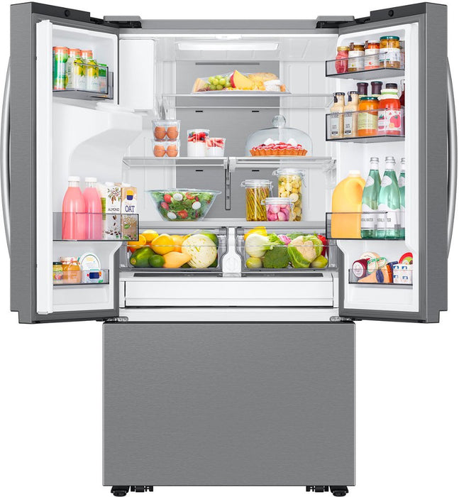 Samsung 31 Cu. Ft. Extra Large Capacity 3 Door French Door Refrigerator with 4 Types of Ice