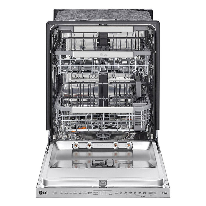 Clearance LG - 23.75 in Top Control Smart Built-In Stainless Steel Tub Dishwasher with 3rd Rack and QuadWash Pro