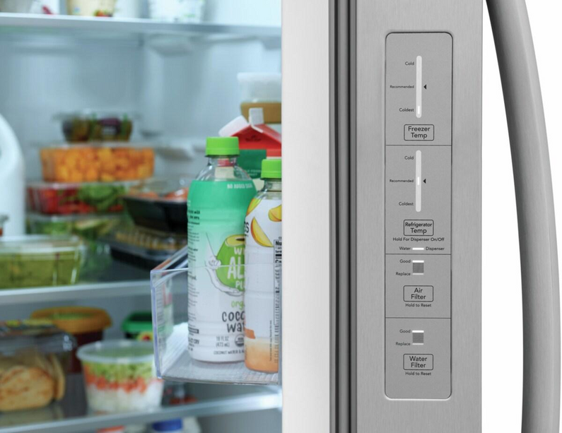 Frigidaire Gallery GRSN2620AF – 26 Cu. Ft. Side-by-Side Refrigerator with Internal Water Dispenser