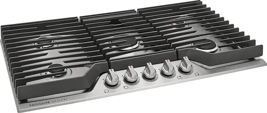Frigidaire Gallery 36-in 5-Burner Gas Cooktop | Quick-Boil 18,000 BTU, SpillSafe®