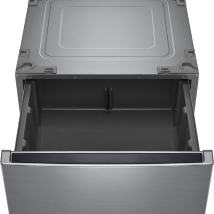 LG 27 in. Laundry Pedestal in Gray Graphite Steel with Drawer