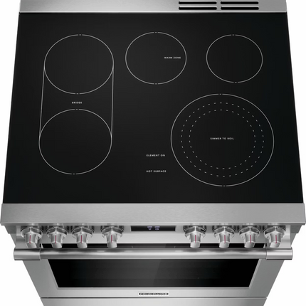 Frigidaire Professional 30" Slide-In Electric Range with Air Fry & Total Convection