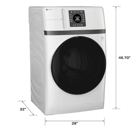GE Profile 4.6 Cu. Ft. UltraFast All-In-One Washer Dryer Combo – Ventless Heat Pump, SmartDispense™, WiFi