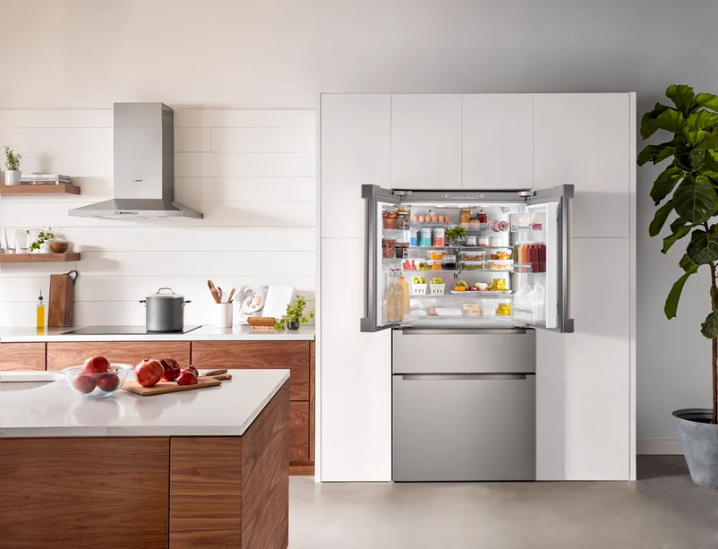 Bosch 800 Series 36" Counter-Depth French Door Refrigerator with FlexBar and NoFrost